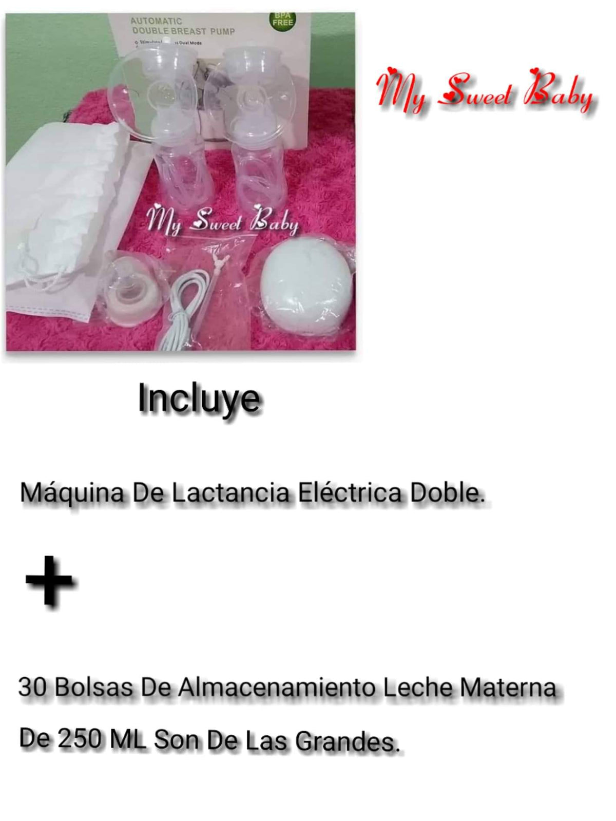 Extractor De Leche Eléctrico Nuevo 2018