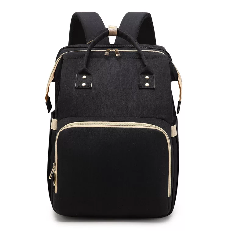 Baby Bed Backpack (Bulto de pañales cama plegable)