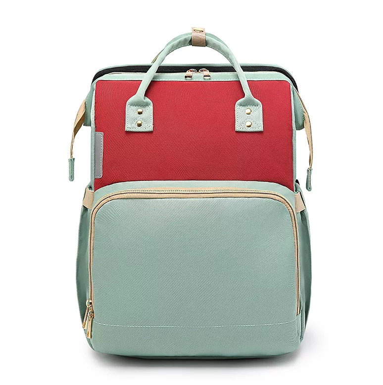 Baby Bed Backpack (Bulto de pañales cama plegable)